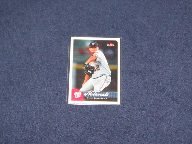 2007 Fleer Chad Cordero #1 Nationals