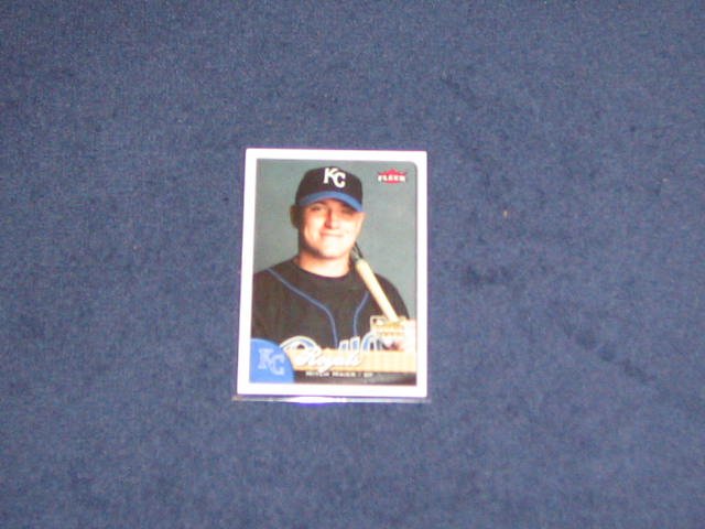 2007 Fleer Rookie Mitch Maier #345 Royals