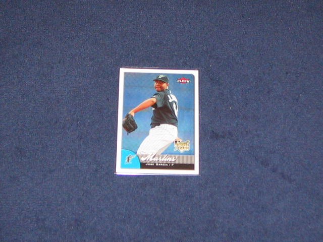 2007 Fleer Rookie Jose Garcia #339 Marlins
