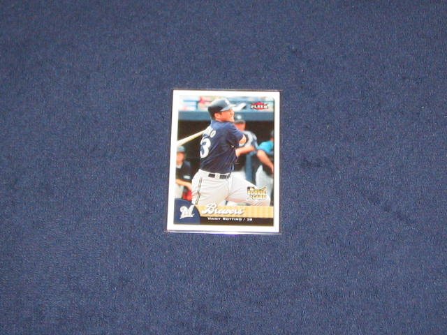 2007 Fleer Rookie Vinny Rottino #334 Brewers
