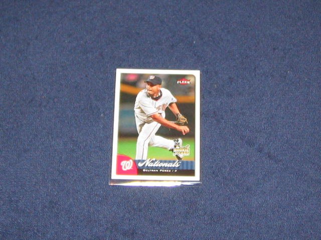 2007 Fleer Rookie Beltran Perez #328 Nationals