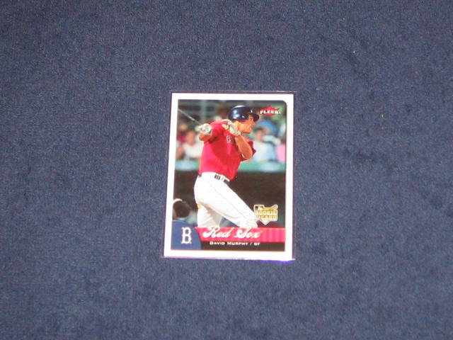 2007 Fleer Rookie David Murphy #326 Red Sox