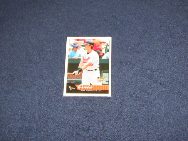 2007 Fleer Rookie Jeff Fiorentino #323 Orioles
