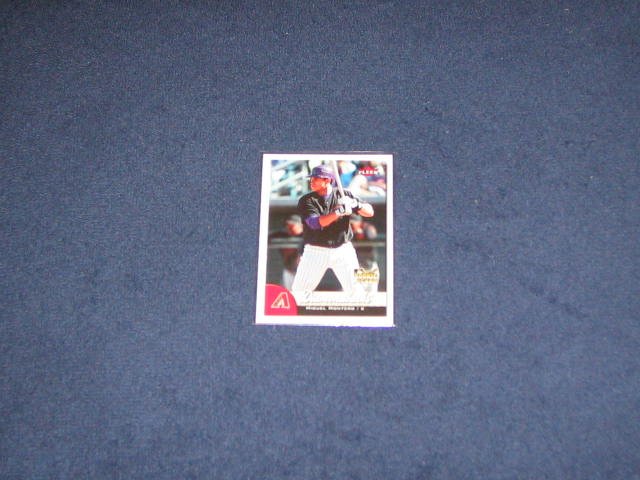 2007 Fleer Rookie Miguel Montero #322 Diamondbacks
