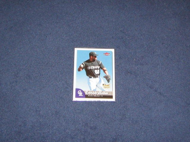 2007 Fleer Rookie Alvin Colina #321 Rockies