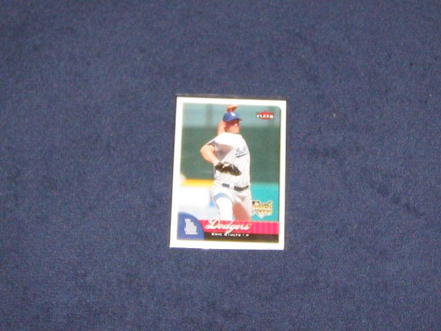2007 Fleer Rookie Eric Stults #370 Dodgers