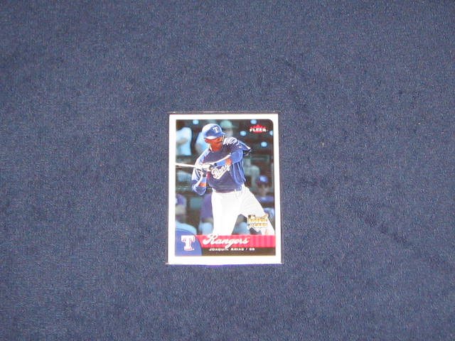 2007 Fleer Rookie Joaquin Arias #369 Rangers
