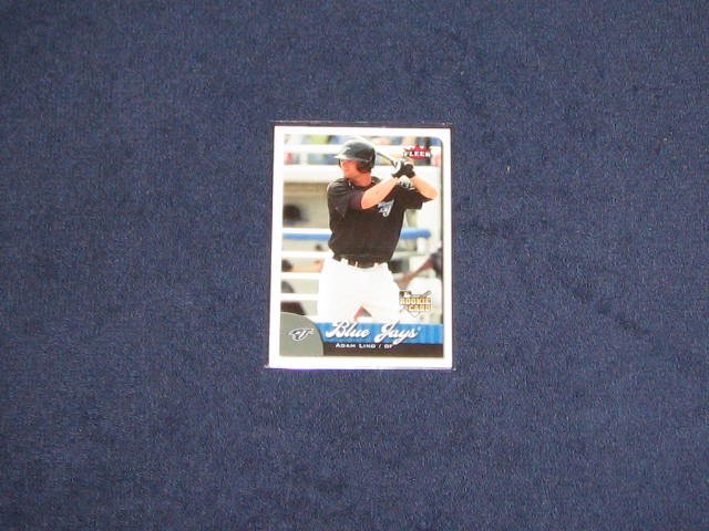 2007 Fleer Rookie Adam Lind #368 Blue Jays