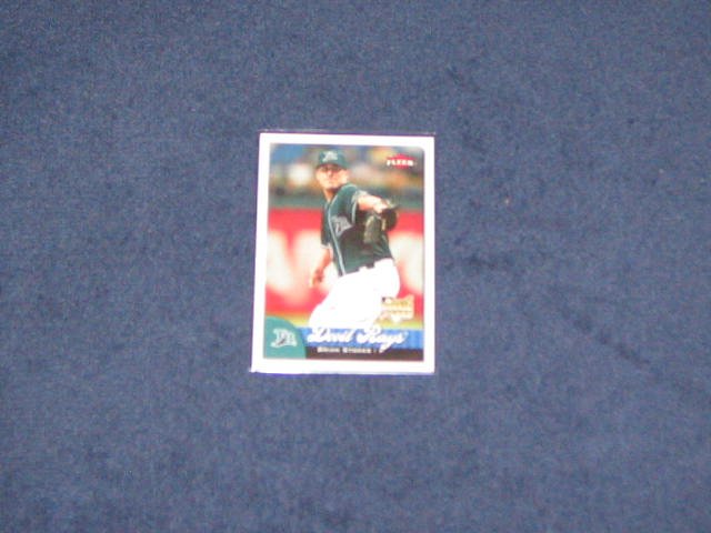 2007 Fleer Rookie Brian Stokes #364 Devil Rays