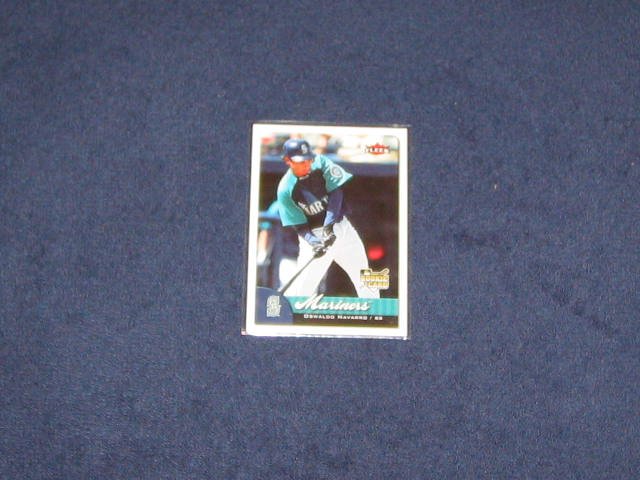 2007 Fleer Rookie Oswaldo Navarro #362 Mariners