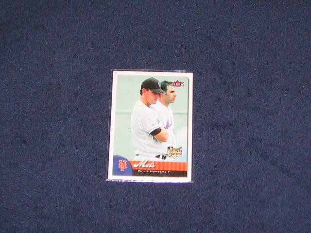 2007 Fleer Rookie Philip Humber #356 Mets
