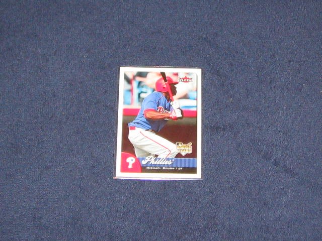 2007 Fleer Rookie Michael Bourn #353 Phillies