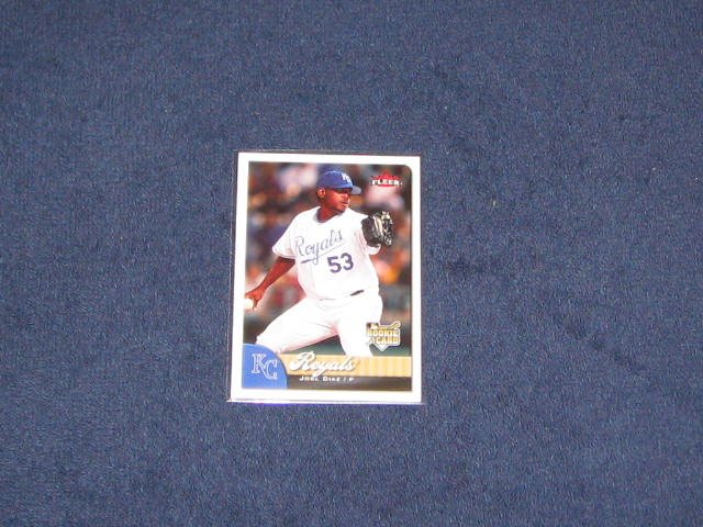 2007 Fleer Rookie Jose Diaz #347 Royals