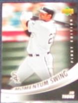 2007 UD First Edition Momentum Swing Jim Thome
