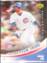 2007 UD First Edition Momentum Swing Derrek Lee