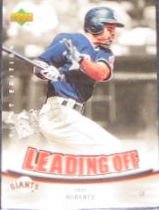 2007 UD First Edition Leading Off Dave Roberts #LO-DR