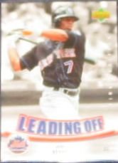 2007 UD First Edition Leading Off Jose Reyes #LO-JR