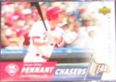 2007 UD First Edition Pennant Chasers Chase Utley