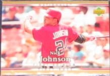 2007 UD First Edition Nick Johnson #294 Nationals