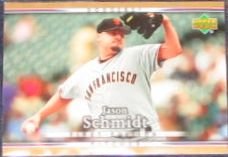 2007 UD First Edition Jason Schmidt #281 Dodgers