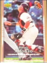 2007 UD First Edition Eliezer Alfonzo #279 Giants