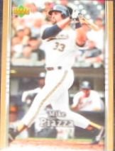 2007 UD First Edition Mike Piazza #270 Athletics