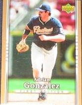 2007 UD First Edition Adrian Gonzalez #268 Padres