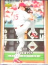 2007 UD First Edition Cole Hamels #256 Phillies