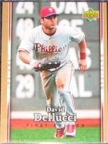 2007 UD First Edition David Dellucci #255 Indians
