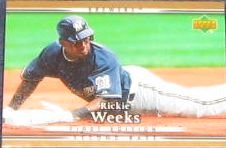2007 UD First Edition Richie Weeks #235 Brewers
