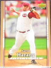 2007 UD First Edition Aaron Harang #198 Reds