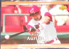 2007 UD First Edition Rich Aurilia #195 Giants