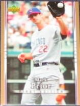 2007 UD First Edition Mark Prior #191 Cubs