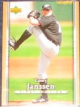 2007 UD First Edition Casey Janssen #167 Blue Jays