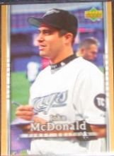 2007 UD First Edition John McDonald #162 Blue Jays