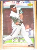 2007 UD First Edition Damon Hollins #147 Devil Rays