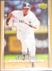 2007 UD First Edition Chris Snelling #139 Mariners