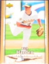 2007 UD First Edition Rich Harden #132 Athlerics