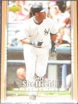 2007 UD First Edition Gary Sheffield #121 Tigers