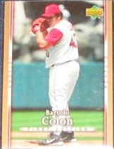 2007 UD First Edition Bartolo Colon #108 Angels