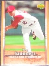 2007 UD First Edition Joe Saunders #107 Angels