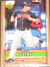 2007 UD First Edition Ryan Garko #77 Indians