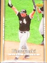 2007 UD First Edition A.J. Pierzynski #71 White Sox