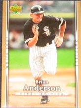 2007 UD First Edition Brian Anderson #70 White Sox