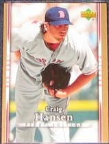 2007 UD First Edition Craig Hansen #66 Red Sox