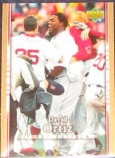 2007 UD First Edition David Ortiz #60 Red Sox