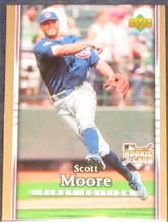 2007 UD First Edition Rookie Scott Moore #7 Cubs