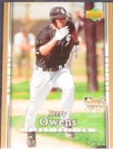 2007 UD First Edition Rookie Jerry Owens #10 White Sox