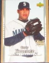2007 UD First Edition Rookie Casar Jimenez #40 Mariners