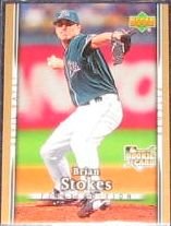 2007 UD First Edition Rookie Brian Stokes #45